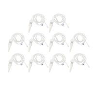 Srliya 10 Pezzi Irrigazione Automatica Inserto Dispositivo a Punta Irrigazione Automatica delle Piante Irrigatore a Goccia con Interruttore della Valvola di Controllo a Rilascio Lento