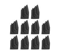Srliya 10pcs Inquinamento Acustico Inquinamento del Rumore Riducendo il Pannello in Schiuma di Assorbimento del Suono Poliuretano