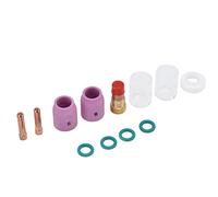 Srliya 12 Pezzi Kit Set di Ceramica per Ugello per Ugello per Ugello per Lenti a Gas Accessori per Saldatura TIG per WP - 17/18/26