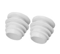 Srliya 2 PCS Pulitore Piscina Skimmer Adapter Cuffer Adattatore Valvola, Silicone Durevole, Compatibile con Zodiaco W63900, K121110, per Piscina e Spa, Larghezza 64 Mm, Larghezza 55 Mm