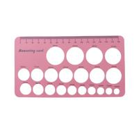 Srliya 2 Set Kit Flangia del Righello del Capezzolo 13 15 17 19 21 Mm Flangia Inserto di Dimensionamento Strumento di Misurazione Essentials per Mamme con Nastro da 1,5 M