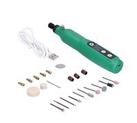 Srliya 202 Mini Smerigliatrici Elettrici Struttura di Alimentazione del Trapano USB Ricarica con Luce per Scultura di Giada DC3.7V
