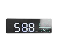 Srliya 3 su 1 Misuratore Decibel 30 a 130dba a Parete a Parete Montato a Livello del Suono umidità e Metro di Temperatura