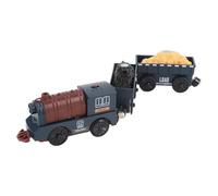 Srliya 3pcs Toddler Train Set Set Toyer Retro Electric Trainset Classic Blue Small Train Toy for Kids