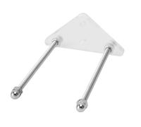 Srliya 8 Pacchetti Skateboard Wall Monte Acrilico Skateboard Wall Display Appendiabi di Stoccaggio per Uso Orizzontale e Verticale