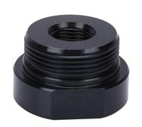 Srliya Adattatore per Mandrino per Tornio per Lavorazione del Legno Adattatore per Inserto per Mandrino con Filettatura Maschio da 40 Mm 18 Mm Femmina con Corpo in Acciaio n. 45 p