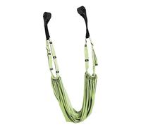 Srliya Barella per Gambe per Porta, Cinghia Elastica per Allungamento per la Parte Bassa della Schiena e Allenamento in Verticale, Uso Versatile per Casa e Palestra, Cotone Poliestere, 4 unità (Verde)