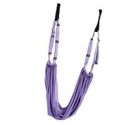 Srliya Barella per Gambe per Porta, Cinghia Elastica per Allungamento per la Parte Bassa della Schiena e Allenamento in Verticale, Uso Versatile per Casa e Palestra, Cotone Poliestere, 4 unità (Viola)