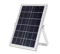 Srliya Batteria Esterna per Caricabatterie Pannello Impermeabile IP66 Solar Power Bank 6W per Telecamera di Sicurezza