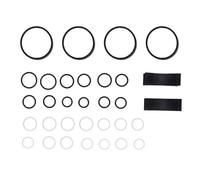 Srliya Blocco Valvola ABC o Anello ABC 32pcs Blocco Valvola ABC Kit di Ricostruzione PTFE per la Durata della Vita più Lunga Impedire la Caduta Dell'auto per CL55 CL65 S55 S65 AMG