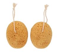 Srliya Body Esfoliante Spugna Corpo 2 Pcs per Vasca Bagno per la Spugna Esfoliante Pelli Morbide Morbida Pelle Ruvida Texture Spugna Doccia