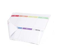 Srliya Calendario Settimanale Riutilizzabile per Frigorifero con Spazio Sufficiente, Facile da Pulire, Materiale in PVC, Animale Domestico, Autoadesivo, può Essere Utilizzato