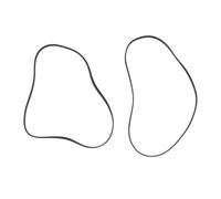 Srliya Cinghia Motore per Macchina da Cucire, Cinghia di Trasmissione per Macchina da Cucire, Motore in Gomma, Profilo Dentato Sincrono, Anima in Filo D'acciaio, Installaz