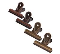 Srliya Clip per Borse, Metallo Robusto con Forte Forza di Serraggio | Ferro resistente, Superficie lucida, Multiuso, Ideale per casa, ufficio