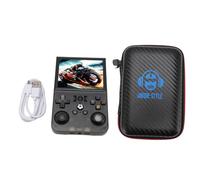 Srliya Console di Gioco Portatile R36PRO Schermo IPS da 3,5 Pollici 640x480 Giocatore di Gioco Open Source Batteria da 4000 mAh Supporta Oltre 60 Emulatori Giochi Multipli Doppio (64 GB)