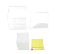 Srliya Contare i Blocchi per Bambini, Forme Geometriche Colorate | La resistente plastica ABS, utilizzata nelle aule, promuove la consapevolezza dello spazio, viene fornita con una scatola
