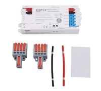 Srliya Controller Digitale per Strisce LED con Microfono Fusibile da 15 A Tipo C Porta di Download UART Collega Fino A 800 Perline Luminose Uscita A 4 Canali Bianco