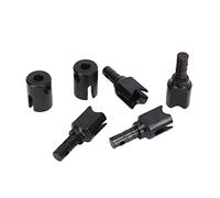 Srliya Coppa Differenziale RC Steel, Dimensioni Precise (Nera) | Materiale metallico resistente, attrito ridotto, potenza di guida migliorata, facile da installare