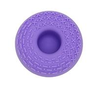 Srliya Detergente per Pennelli per Trucco in Silicone con Design a | Forma a scodella, Previene i gocciolamenti durante la pulizia, Silicone morbido, Ideale per pennelli di grandi dimensioni,