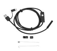 Srliya Endoscopio per Riparazione Automatica 3 in 1 HD per Computer Cellulare, Fotocamera Ad Alta Definizione per Ispezione, Impermeabile IP67, Lunghezza 1,5 M,