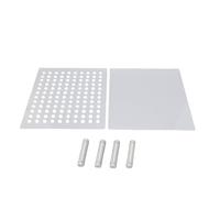 Srliya Espositore Multifunzionale per Pennelli Trasparenti per Penne, Supporto per Espositori per Penne in Acrilico da 120 Fori, Organizer da Scrivania Compatto per Pennelli per Uso in Ufficio