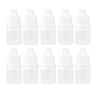 Srliya Flaconi Contagocce Vuoti, 2 Ml Comprimibili Ricaricabili, | Polietilene, Gocce per gli Occhi e Soluzioni Saline, Contenitori da Viaggio, Oli Leggeri e Vernici, Tappi Ermetici,