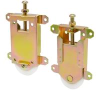 Srliya Fori di Montaggio da 2-1/2 Pollici con Rullo Scorrevole (6 pezzi) | Ruote Sostitutive Ruote con Cuscinetti da 1-1/2 Pollici Hardware per Porta Scorrevole Dell'armadio W8020C Hard 1775