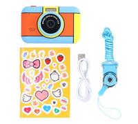 Srliya Fotocamera Digitale per Bambini 1080P, Schermo IPS a Doppia Lente da 32 MP, Selfie Facili, Stimolazione della creatività per Ragazzi e Ragazze, Materiale PC, di Natale Ideale
