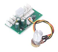 Srliya Fucciolo di Raffreddamento Ventola PWM PC Chassis a 8 Vie Splitter Velice Controllo Adattatore a 4 Pin 12V