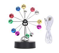 Srliya Giocattolo per L'equilibrio della Ruota Panoramica USB, Ornamenti da Scrivania per Macchina a Movimento Perpetuo, Arte Elegante per Casa e Ufficio, Sollievo Dallo Stress e Relax