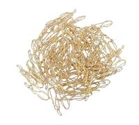 Srliya Graffette a Forma di Girino, Robuste in Acciaio Inossidabile | 100 pezzi, segnalibri decorativi, leggeri, forniture per ufficio, clip dorate