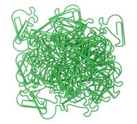 Srliya Graffette Design Balena, Colore Verde, 100pz | Materiale plastico avvolto, funzione antiscivolo, adatto per uso ufficio, dimensioni compatte