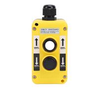 Srliya Interruttore a Pulsante per Paranco Elettrico Controller per Ascensore per Paranco Stazione di Controllo Pendente Resistente Alla Pioggia IP68 AC250V 5A 500V 2A con Telaio