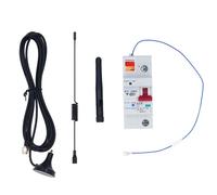 Srliya Interruttore Automatico WiFi Intelligente con Supporto per Controllo Remoto Tramite APP e Controllo Vocale, Interruttore CC Intelligente con Blocco di Sicurezza DC10-100V 100A