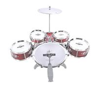 Srliya Kid Drum Set per Toddlers Jazz Drum Set for Kids 5 Drums Percussion Musical Instruments Toy