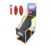 Srliya Kids Basketball Hoop Single System Game Set di Giocattoli Sportivi per Esterni Interni con 2 Palline Pompa per Aria per Cortile della Sala Seminterrato