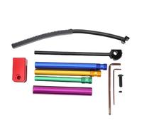 Srliya Kit di Attrezzi per Pneumatici per Bici da Cross con di Ingranaggi a Cremagliera e Pignone per Ruote da 16 a 21 Pollici Assi da 15 a 25 Mm Design in 3 Parti