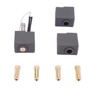 Srliya Kit di Hotetend della Stampante 3D 0,4 Mm Ugello in Ottone Raping Rapido con 0,2 0,4 0,6 0,6 Mm Ugelli in Ottone Sleeve di Silicone