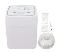 Srliya Kit di Irrigazione a Goccia WiFi Remoto di Irrigazione Automatica a Doppia Pompa per 20 Piante in Vaso