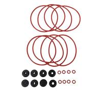 Srliya Kit O-ring di Tenuta in Silicone per Macchina da caffè Adatto per JURA J5 J7 J9 Kit Rondella Guarnizione Isolante Macchina da caffè Elastica Resistente Al Calore