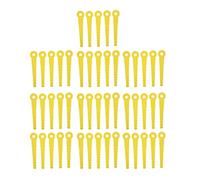 Srliya Kit Set da 50 Pezzi per Tosaerba in Plastica con Lama da 8 Mm per Tosaerba, Testa di Taglio ABS L100