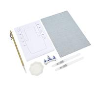 Srliya Kit Tavolo da Disegno Ad Acqua, Design Pieghevole, Resistente | Ecologico, sensazione di carta di riso imitazione, buon assorbimento d\'acqua, ideale per i bambini