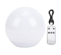 Srliya Lampada a Globo Ricaricabile Senza Fili con Luce a Sfera a LED con Luce Decorativa Colorata a Distanza per Decorazioni per Feste in Giardino All'aperto