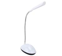 Srliya Lampada da Tavolo a LED Pieghevole, Spiaggia di Protezione degli Occhi Flessibili a 360 °, Batterie AAA Alimentate, Ideali per Studiare, Leggere, Lavorare, Materiale Plastico