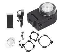Srliya Lampada per Spruzzatore di Vernice Montata Sull'ugello della Luce della Pistola a Spruzzo con Funzione di Memoria Luminosità Regolabile Ricaricabile Tramite USB