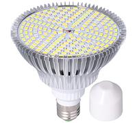 Srliya Luce per Piante a Spettro Completo Ad Alta Potenza da 20 W con 184 Perline LED, Metallo + Alluminio, per gli Amanti delle Piante, Ampio Campo di Applicazione per Attrezzature