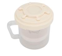 Srliya Macchina Multiuso per Yogurt Greco, Filtro Facile da Pulire, Adatto per Condimenti per Insalata, Formaggi, PP, ABS, PS, Silicone, Migliore Esperienza utente. (Beige)
