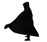 Srliya Mantello di Halloween con Cappuccio, Mantello da Strega in Velluto per Feste in Costume e Cosplay, 180 Cm (180 cm)