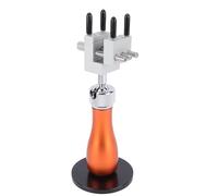 Srliya Mini Morsa in Metallo a Portata di Mano, Larghezza Dell'impugnatura 30 Mm, Regolabile, Banco per la Lavorazione del Legno, Dispositivo di Fissaggio Portatile Universale