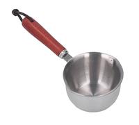 Srliya Mini Scaldaburro in Acciaio Inossidabile Pentola a Riscaldamento Rapido per Sciogliere il Burro Al Latte con 2 Beccucci per la Domestica 304 (120 ml)